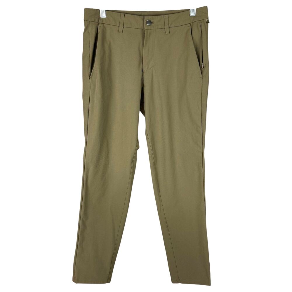 Lululemon Commission Pant Slim Warpstreme Artifact Men's Size 31 x 28 EUC